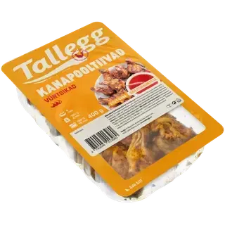 Tallegg Vürtsikad Kana-Pooltiivad 400 G