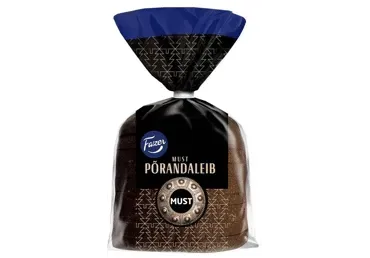 Fazer Must Põrandaleib 390g