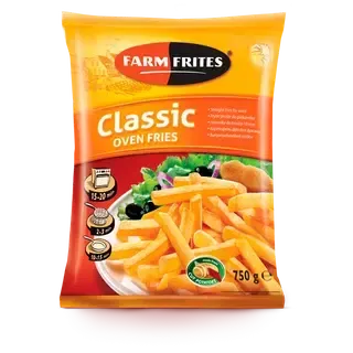 Friikartul ahjus küpsetamiseks, FARM FRITES, 750 g
