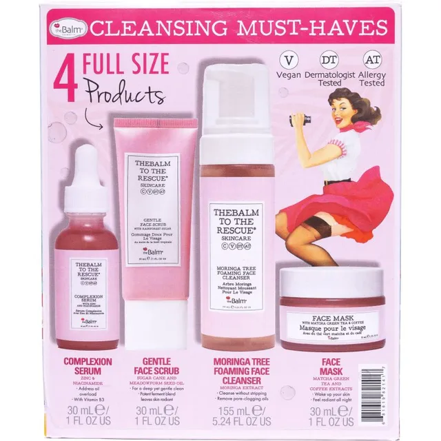 theBalm To The Rescue® Skincare Collection Kinkekomplekt naha täiuslikuks puhastamiseks