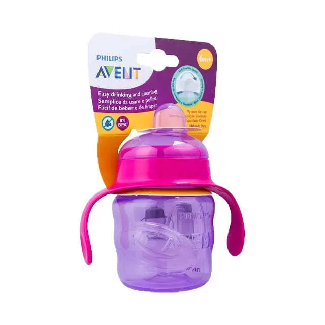 Tass tilaga Classic 200ml, 6k+ roosa, PHILIPS AVENT, 1 tk