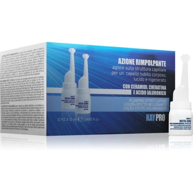 Kaypro Botu-Cure Niisutav palsam kahjustatud ja habrastele juustele professionaalseks kasutamiseks 12x12 ml