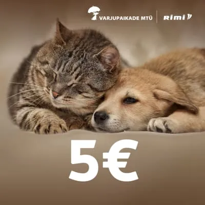 Varjupaikade MTÜ 5EUR