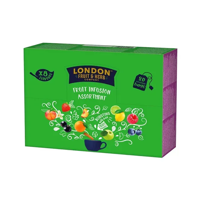 Puuviljatee assortii, LONDON FRUIT & HERB, 160 g