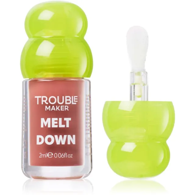 Trouble Maker Melt Down Lip Oil Huuleõli varjund Slip n Slide Nude 3 ml