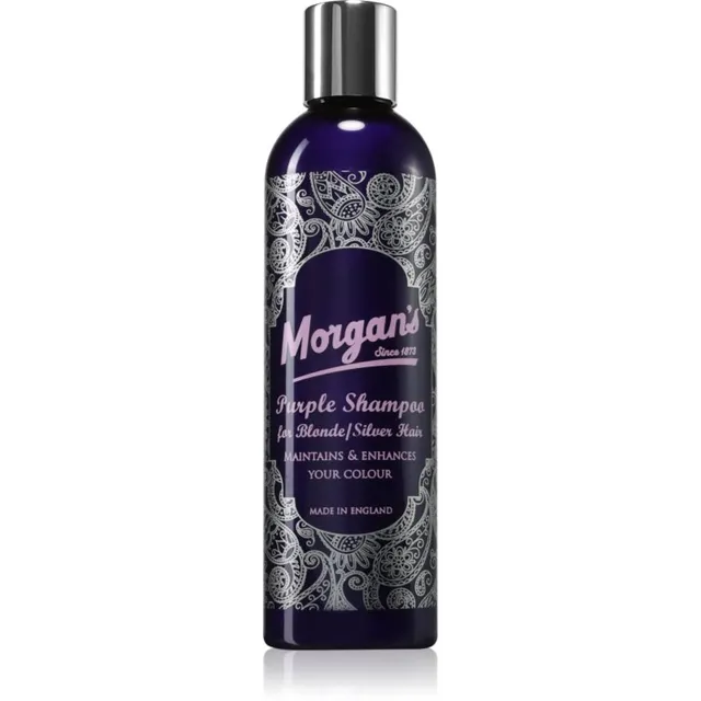 Morgan's Shampoo for Silver/Blonde Hair Lilla šampoon blondidele juustele 250 ml