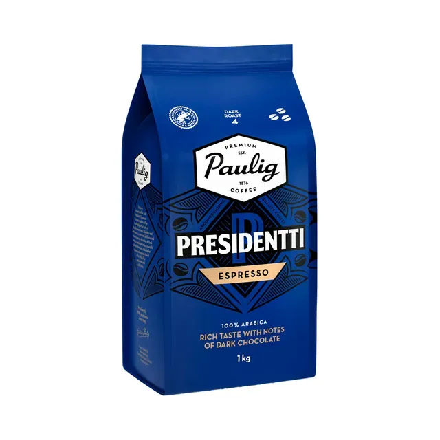 Presidentti Espresso uba, PAULIG, 1 kg