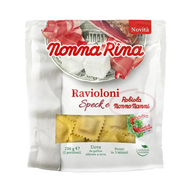 Ravioolid Robiola juustu ja singiga, NONNA RINA, 250 g