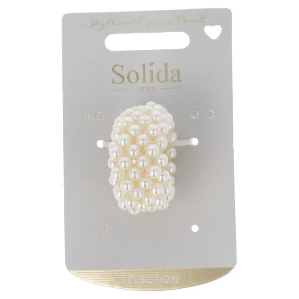 Solida 74541 juuksekumm pärlitega