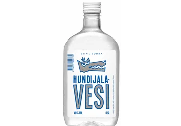Viin VODKA HUNDIJALA VESI 40% 0.5l