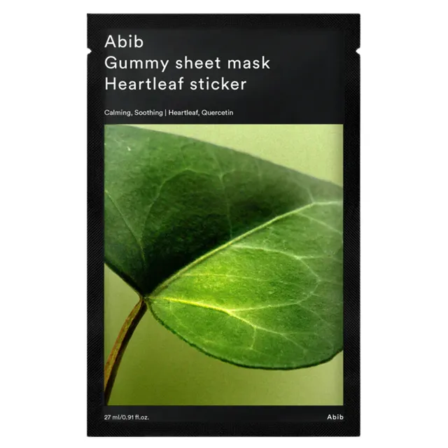 ABIB Heartleaf Sticker Gummy Sheet Mask 27ml