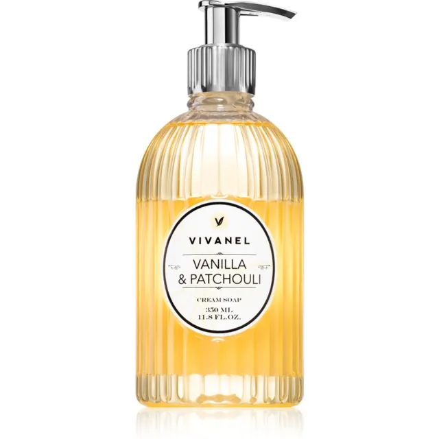 Vivian Gray Vivanel Vanilla & Patchouli Vedel kreemseep 350 ml