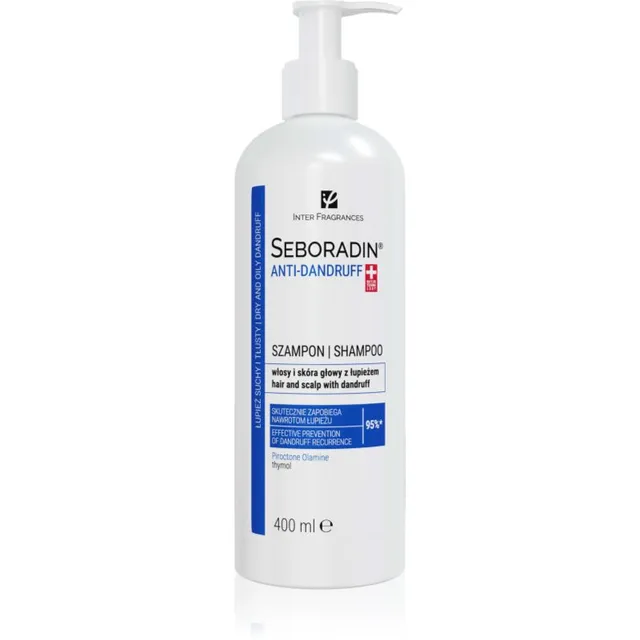 Seboradin Anti-Dandruff Kõõmavastane šampoon 400 ml