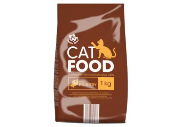 Kuiv kassisööt HAPPY TAILS linnuliha 1kg