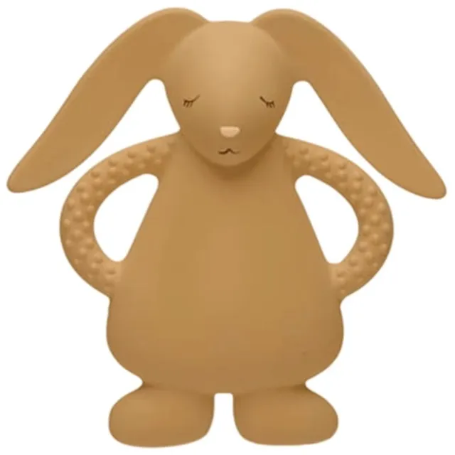 Moonie Natural Teether Rabbit närimismänguasi Cappucino 1 tk