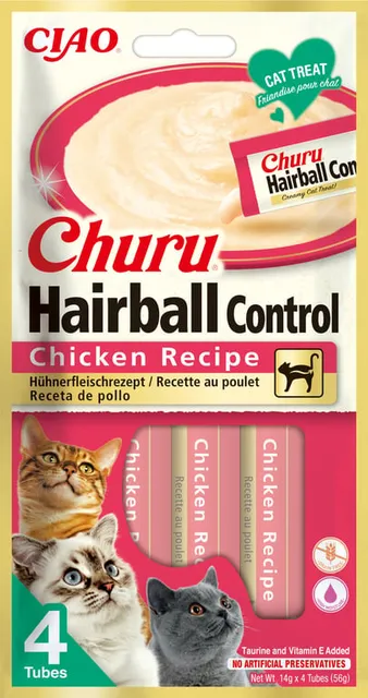 Churu maius kassile Hairball Control kanaga 56 g