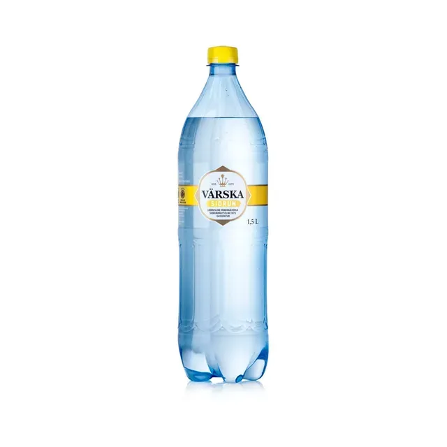 Sidrunimaitseline gaseeritud vesi, VÄRSKA, 1,5 L