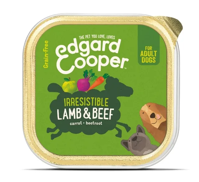 Edgard Cooper koerakonserv, lammas/veis, 150 g