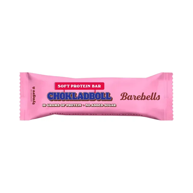 Proteiinibatoon Soft Bar Chokladboll, BAREBELLS, 55 g