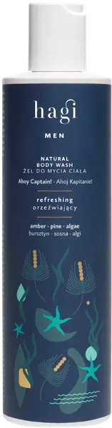 Kehapesuvahend meestele AHOY CAPTAIN!