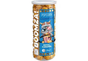 Karamel.popkorn Royal caramel BOOMZA170g