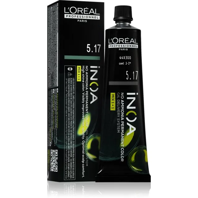 L’Oréal Professionnel Inoa Püsijuuksevärv ammoniaagivaba varjund 5.17 60 ml