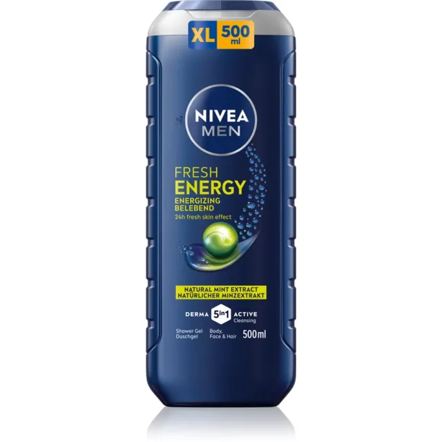 Nivea Energy d/geel 500ml meeste