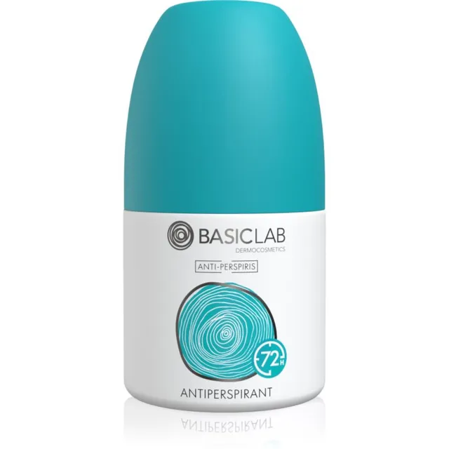 BasicLab Dermocosmetics Anti-Perspiris Rullikuga antiperspirant liighigistamise vastu 72 tundi 60 ml