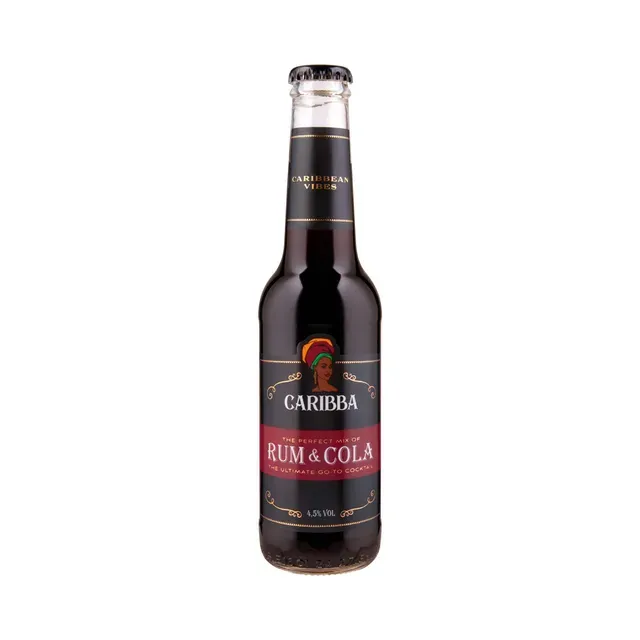 Caribba Rum & Cola, COOLER, 275 ml
