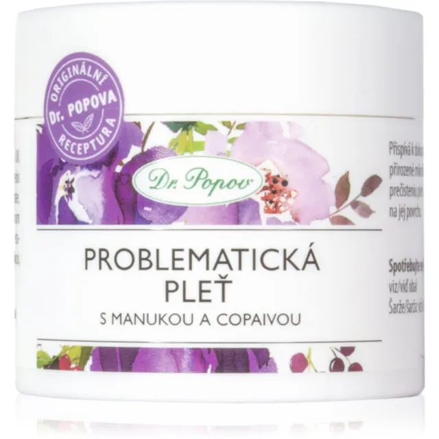 Dr. Popov Problematic skin Aktiivne nahapalsam rasusele ja probleemsele nahale 50 ml