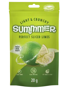 Summmer külmkuivatatud laimi viilud 20 g