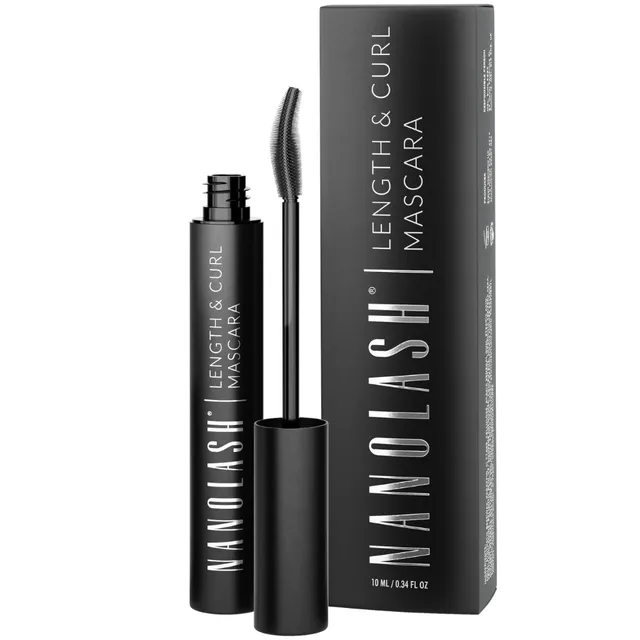 Nanolash Length&Curl Mascara Pikendav, koolutav ja tihendav ripsmetušš 10 ml
