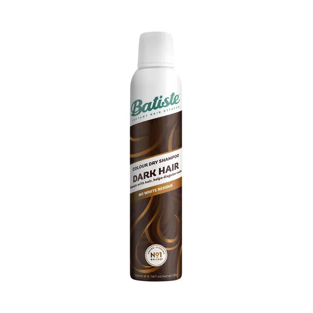 Kuivšampoon Dark & Deep Brown, BATISTE, 200 ml
