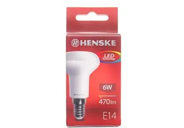 LED pirn R50 E14 6W 470lm HENSKE