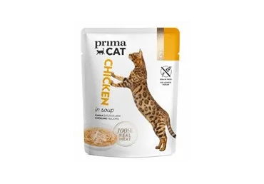 Kassieine kanalihaga supp PRIMA CAT 40g