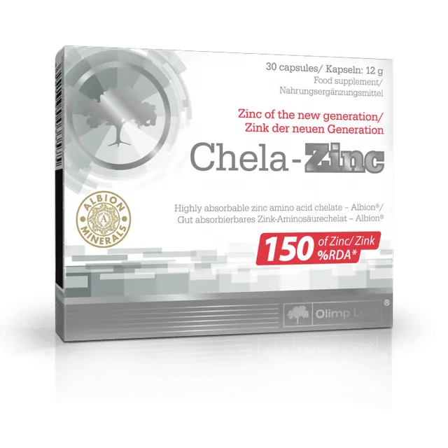 OLIMPLABS CHELA-ZINC 15MG KAPSLID N30