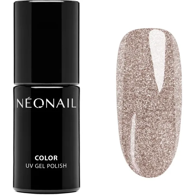 NEONAIL Winter Symphony Geelküünelakk UV / LED lambiga kasutamiseks varjund Snowlit Gold 7.2 ml