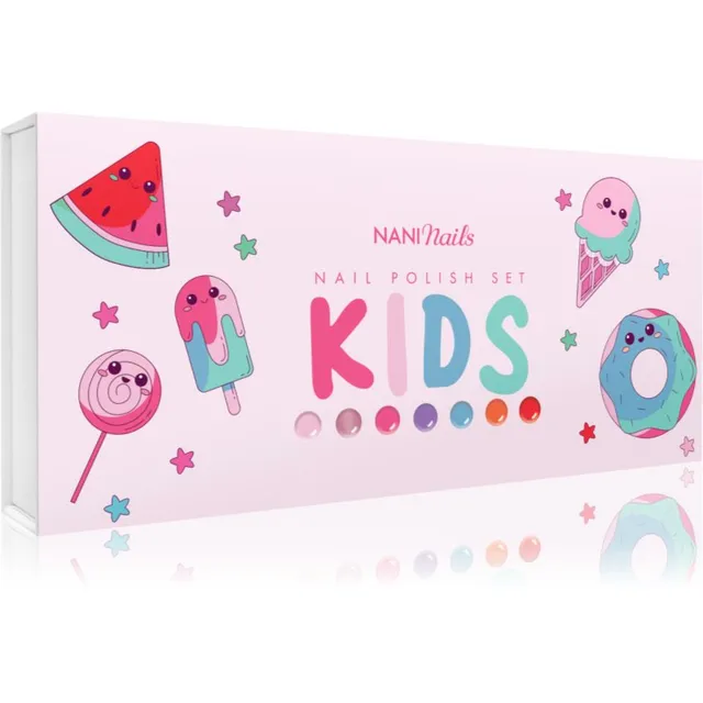 NaniNails NANI Kids Nail Polish Set Küünelakikomplekt lastele