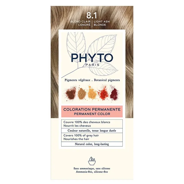 PHYTO Phytocolor Hair Dye No.8.1 Light Ash Blond