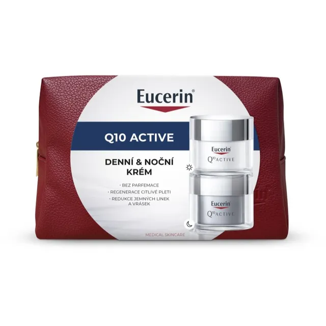 Eucerin Q10 Active Kinkekomplekt kirgastava ja siluva efektiga