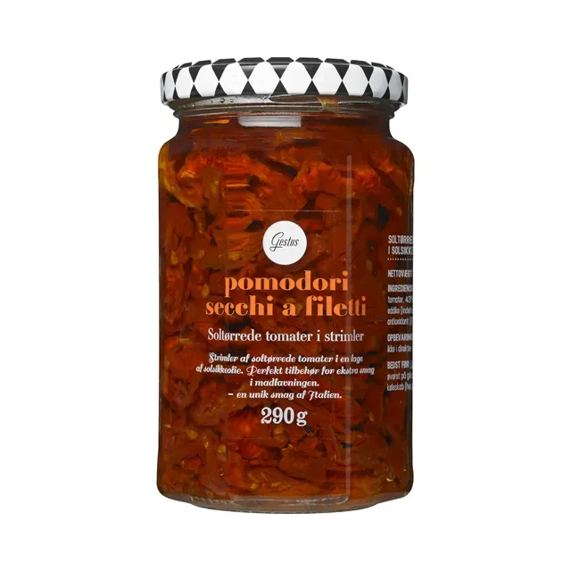 Päikesekuivatatud tomatid õlis, GESTUS, 290 g