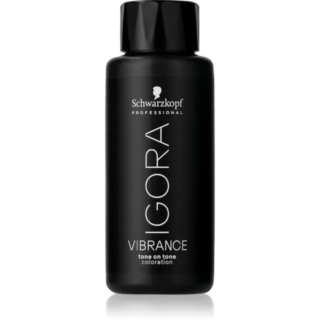 Schwarzkopf Professional IGORA Vibrance poolpüsivärv (demi-permanent) varjund 6-12 Dark Blonde Cendré Plus 60 ml