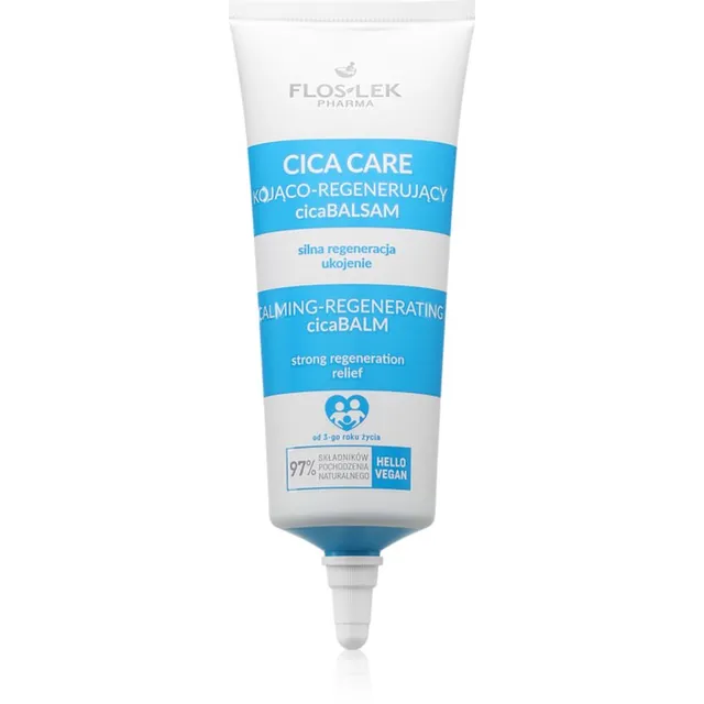 FlosLek Pharma Cica Care Calming-Regenerating CicaBalm Rahustav palsam kuivale ja tundlikule nahale 60 ml
