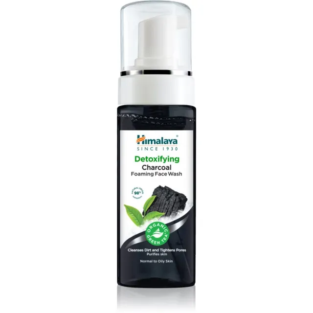 Himalaya Herbals Detoxifying Charcoal Puhastav vaht näole musta söega 150 ml