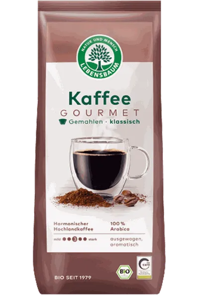 Jahvatatud kohv GOURMET, ökoloogiline