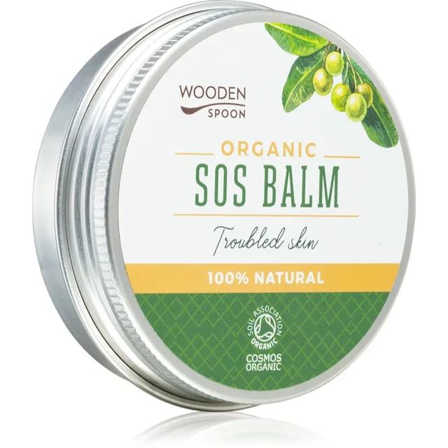 WoodenSpoon Organic SOS palsam dehüdreeritud ja kahjustatud nahale 60 ml