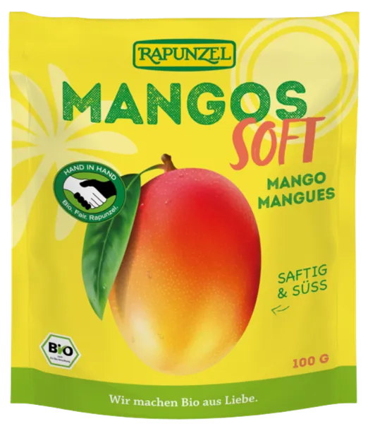 Kuivatatud pehmed mangod, ökoloogilised
