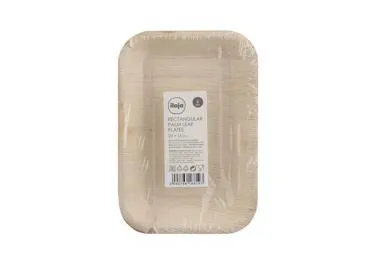Taldrik ILAJA Palm Leaf 23x16cm 6tk