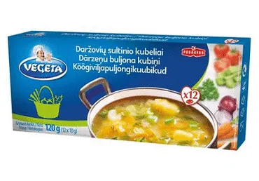 Köögivilja puljongikuubik VEGETA 120g