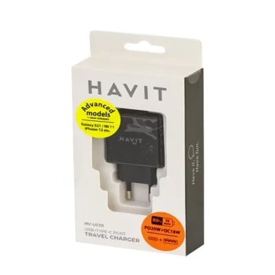 Smart väljundiga vooluadapter Havit 111
